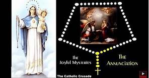 The Joyful Mysteries - VIRTUAL ROSARY - (Mondays & Saturdays)