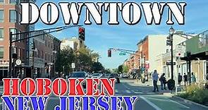 Hoboken - New Jersey - 4K Downtown Drive