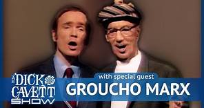 Groucho Marx on His Broadway Insights | Behind The Scenes in Broadway | The Dick Cavett Show