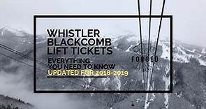 What you need to know before buying a Whistler lift ticket
