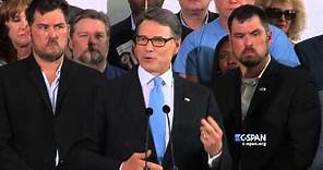 Rick Perry Presidential Campaign Announcement Full Speech (C-SPAN)