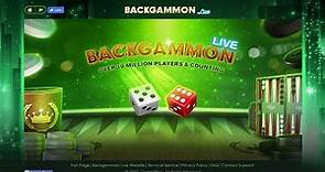 Backgammon Live on Facebook