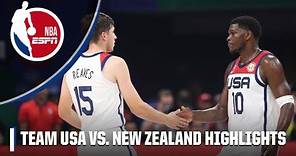 Team USA DOMINATES New Zealand in FIBA World Cup opener | 2023 FIBA World Cup Highlights
