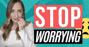 HOW TO STOP WORRYING ABOUT WORK (4 STEPS)