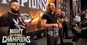 Full WWE Night of Champions Media Event highlights