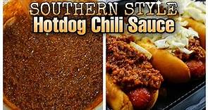 Southern Style Hot Dog Chili Sauce | Ray Mack's Kitchen and Grill