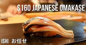$160 Japanese Sushi Omakase at a 5 star Hotel | Ishi Japanese Restaurant, Singapore
