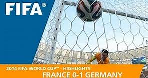 France v Germany | 2014 FIFA World Cup | Match Highlights