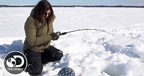 Ice Fishing with Jane and Atz Lee Kilcher | Alaska: The Last Frontier