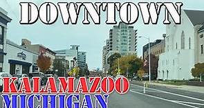 Kalamazoo - Michigan - 4K Downtown Drive