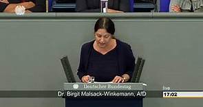 AfD im Bundestag - Dr. Birgit Malsack-Winkemann
