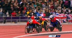 David Weir Wins His Third Gold Medal of London 2012 Paralympics - 800m T54 Race
