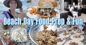 Beach Day Food Prep And Fun! Delicious Food To Enjoy In the Sunshine & More!