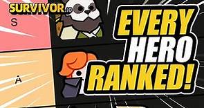Best & Worst Heroes in Survivor.io Tier List - Every Survivor Ranked With Gameplay!