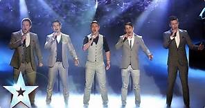 Collabro are singing Stars | Britain's Got Talent 2014 Final