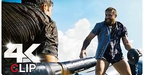 Jake Gyllenhaal Boat Fight Scene | ROAD HOUSE (NEW 2024) Movie CLIP 4K