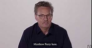 Matthew Perry introduces Friends, Lovers and the Big Terrible Thing