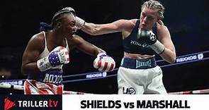 What e braw! Claressa Shields vs Savannah Marshall Full Fight