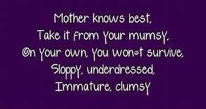♫ Tangled 'Mother Knows Best' Lyrics ♫