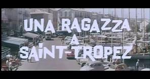 El gendarme de Saint-Tropez (1964) (Créditos italianos originales de época)