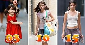Suri Cruise (Tom Cruise and Katie Holmes's Daughter) Transformation ★ From 00 To 15 Years Old