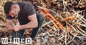 How to Start a Fire in a Survival Situation | Basic Instincts | WIRED