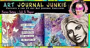 Art Journal Junkie Challenge: Butterflies