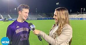 Washington's Lucas Meeks on advancing to program's first-ever College Cup final