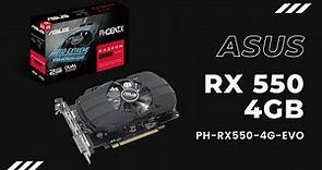 ASUS Phoenix AMD Radeon Rx 550 GPU | PH-RX550-4G-EVO 4GB | Best GPU Under 8000 INR | Unboxing