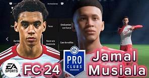 Jamal Musiala EA FC 24/Pro Clubs Face Creation(Fifa 24)(Clubes Pro)(Lookalike)