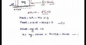 D' Alembert principle, D' Alembert Equation