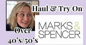 Marks & Spencer Clothing Haul and Try On. Over 40’s/50’s Fashion. January 2023