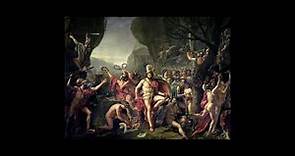 Jacques Louis David - Leónidas en las Termópilas