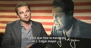 J. Edgar Entrevista con Leonardo DiCaprio subtitulada - oficial de Warner Bros. Pictures