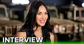 EXPEND4BLES (2023) Megan Fox On-Set Interview
