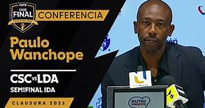 Conferencia de prensa Paulo Wanchope: Cartaginés 2-2 Alajuelense / Semifinal Ida