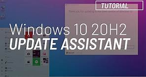 Windows 10 October 2020 Update, version 20H2: Update Assistant install tutorial