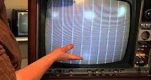 Understanding the Basics of 1960's COLOR TV Set-up and Alignment