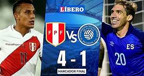 PERÚ vs. EL SALVADOR 4-1 | AMISTOSO INTERNACIONAL 2022