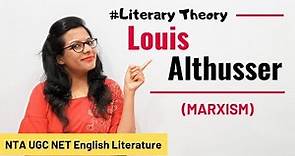 Literary Theory: Louis Althrousser's Interpellation (UGC NET English)