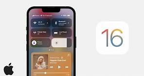 Meet iOS 16 | Apple