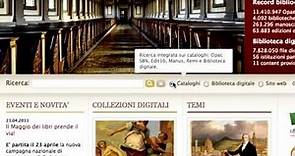Internet culturale. cataloghi e collezioni digitali delle biblioteche italiane - tutorial
