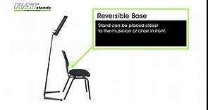 RAT Stands Jazz Orchestral Music Stand (RAT-69Q13)