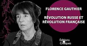 "Révolution russe et Révolution Française" d'Albert Mathiez/ Florence Gauthier