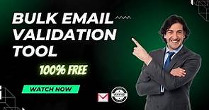 how to verify emails for free | get free email verification tool 2024