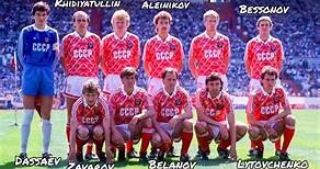 The Soviet Union at the EURO 1988! 🔥🔥🔥 . A fantastic team of the soviets, trained by the legendary Valery Lobanovsky in their last memorable tournament, where they were very close to win their second major trophy in history! (After the Euro 1960) . Do you remember this team? . Results Group Stage 1-0 vs 🇳🇱 Netherlands (V. Rats ⚽) 1-1 vs 🇮🇪 Ireland (Protassov ⚽) 3-1 vs 🏴󠁧󠁢󠁥󠁮󠁧󠁿 England (Aleinikov ⚽, Mykhaylychenko ⚽, Pasulko ⚽) Semifinals 2-0 vs 🇮🇹 Italy (Lytovchenko ⚽ & Protassov 