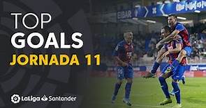 Todos los goles de la Jornada 11 de LaLiga Santander 2019/2020
