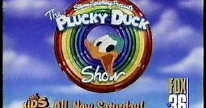 Fox Kids promo - The Plucky Duck Show (1992)