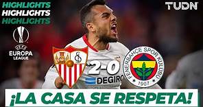 Highlights | Sevilla 2-0 Fenerbaçhe | UEFA Europa League 22/23 | TUDN