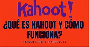 KAHOOT Qué es y cómo funciona
